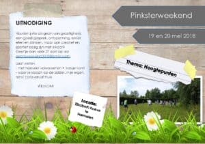 Pinksterweekend @ Elisabeth Hoeve | Harmelen | Utrecht | Nederland