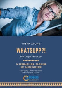 Thema avond met Corjan Matsinger @ Het Baken